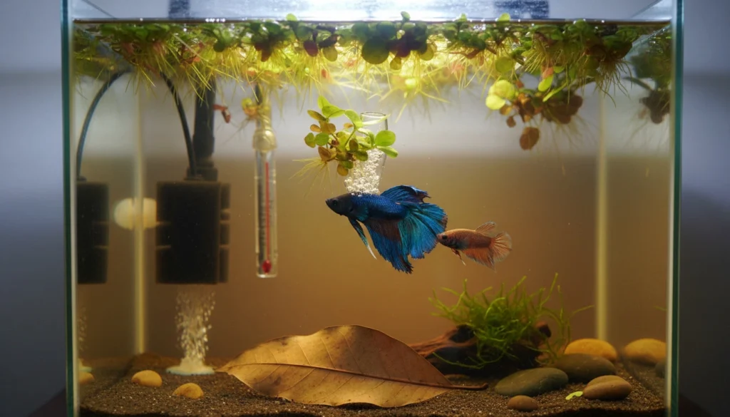 Setting Up a Betta Breeding Tank
