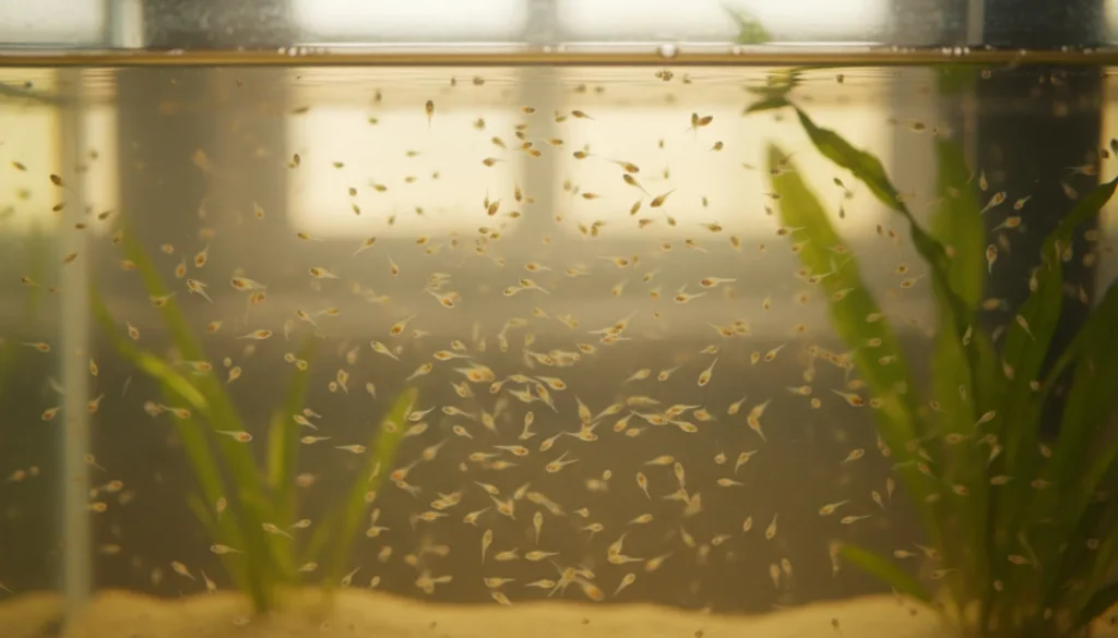Raising Goldfish Fry Successfully