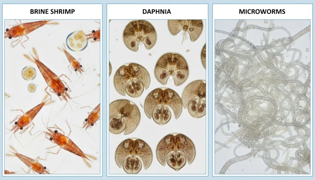 Live Food Comparison