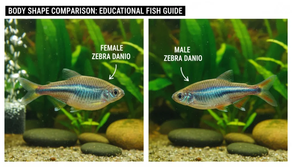 Identifying Male and Female Zebra Danios