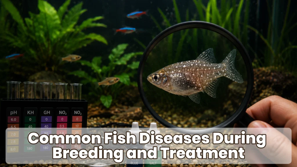 Common Fish Diseases During Breeding and Treatment
