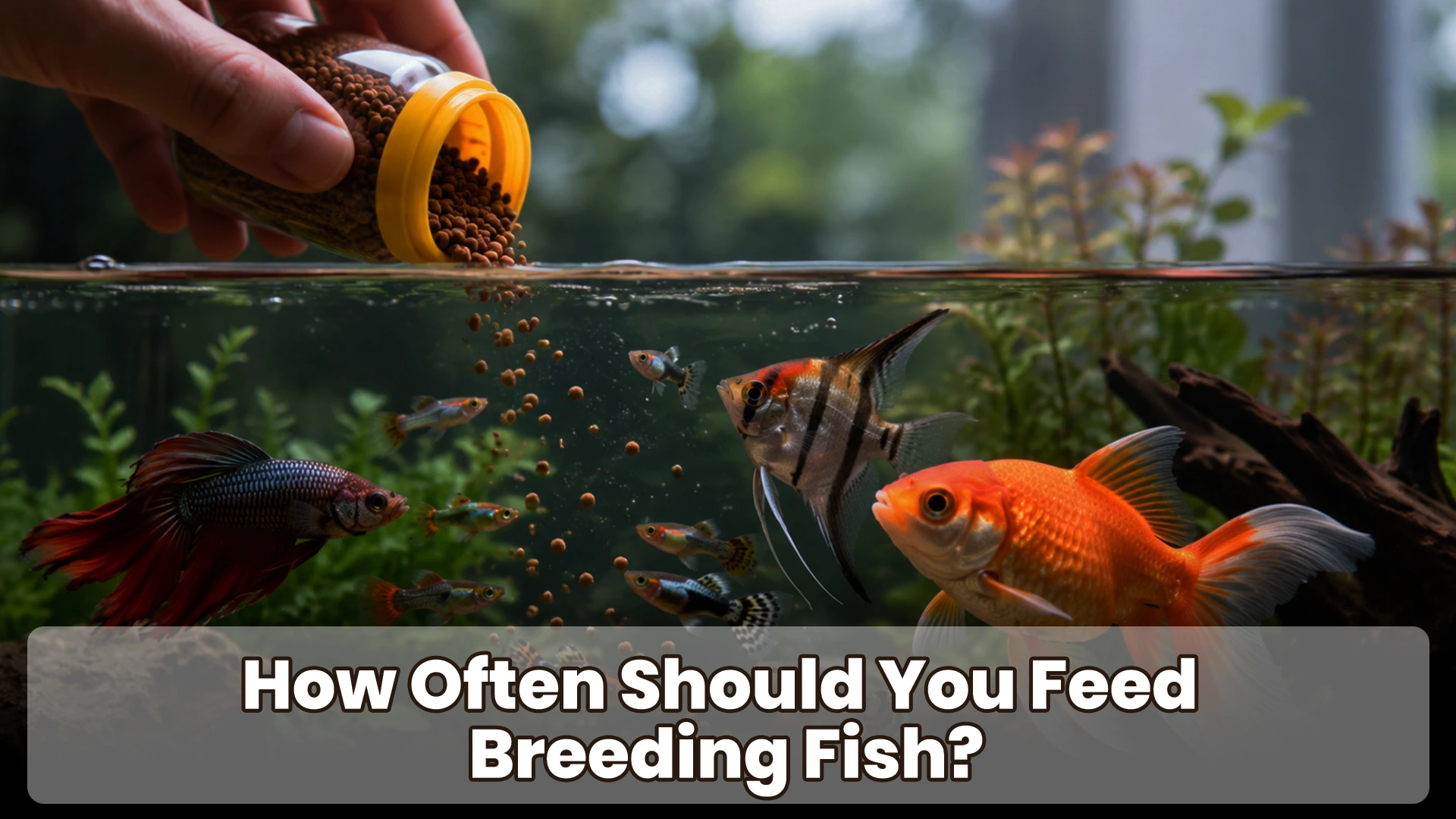How Often Should You Feed Breeding Fish?