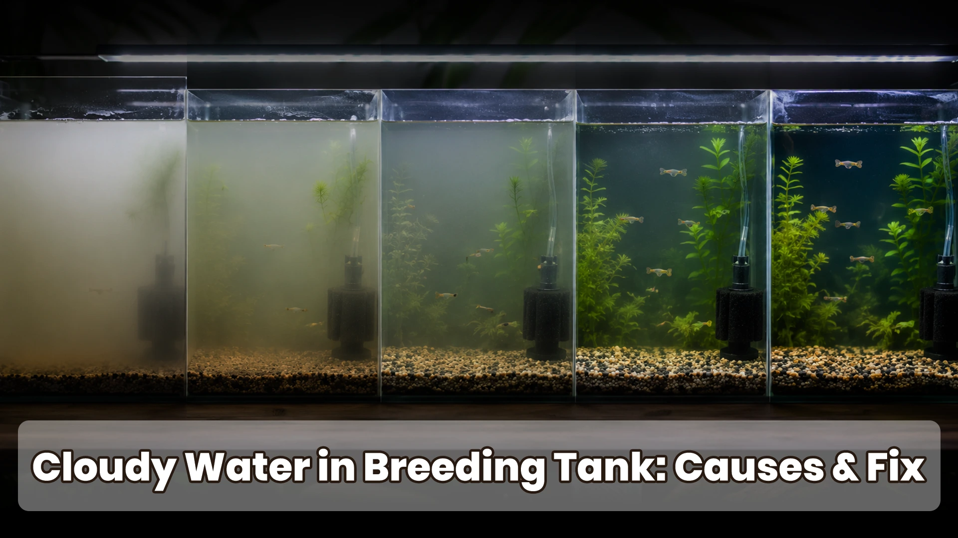 Cloudy Water in Breeding Tank